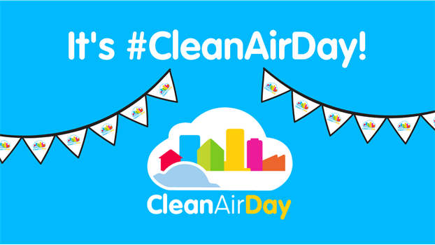 It's Clean Air Day graphic