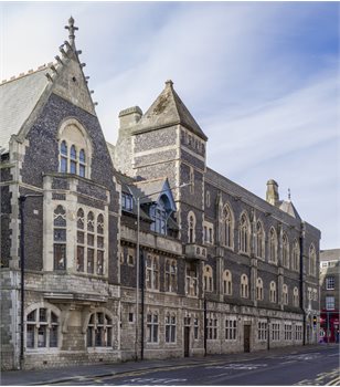 Maison Dieu NW elevation