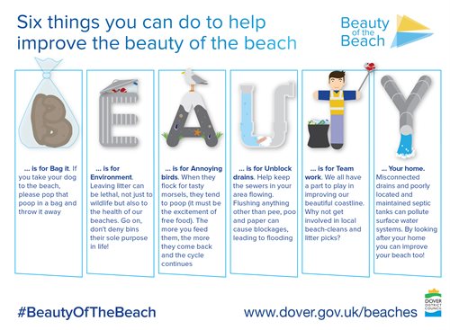 Beauty and the Beach A5 flyer